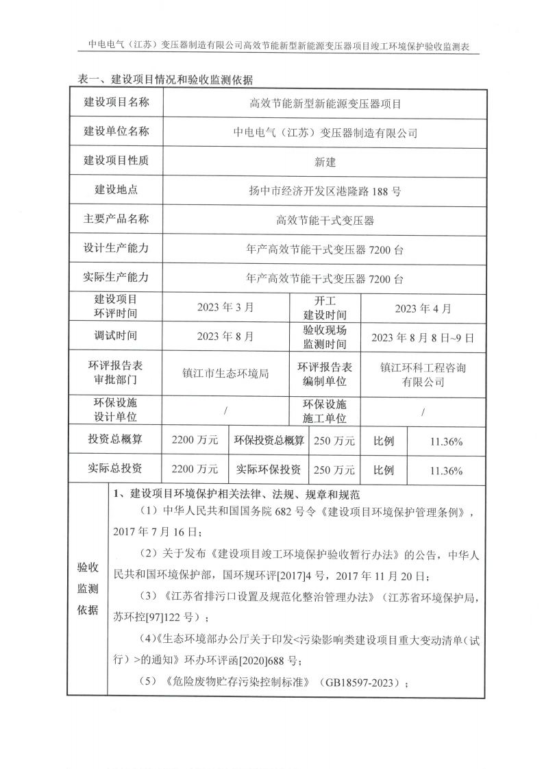 乐虎最新官网·（中国）有限公司官网（江苏）变压器制造有限公司验收监测报告表_02.png